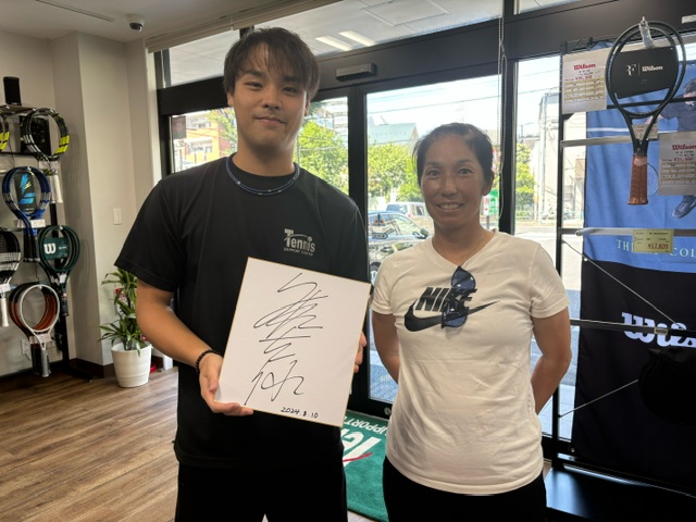 【久松 志保プロ ご来店！！】