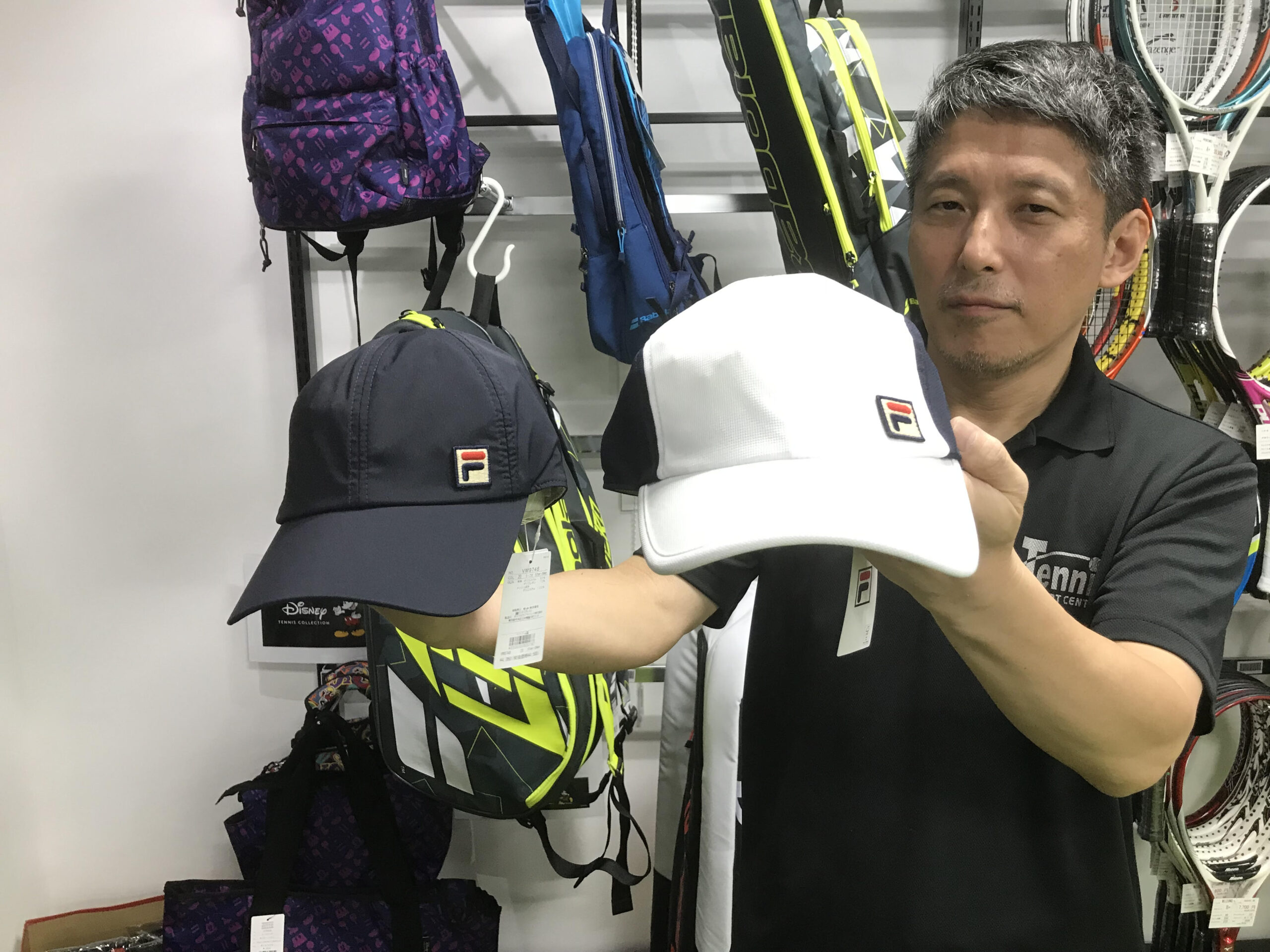 FILA(フィラ)のテニスキャップが入荷しました！